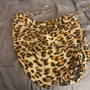 Cheetah crop top / brand new